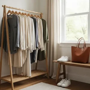 sustainable minimalist wardrobe