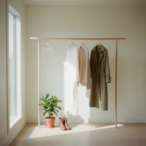 sustainable minimalist wardrobe