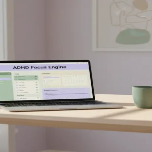 sell ADHD Notion templates