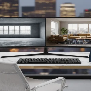 sell virtual staging services online