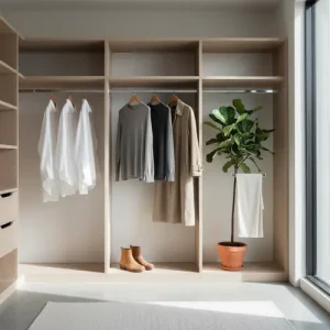 sustainable minimalist wardrobe