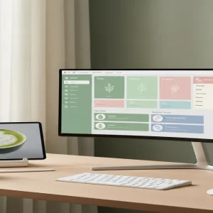 sell aesthetic notion templates online