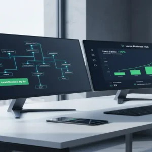 sell custom ai agents to local businesses