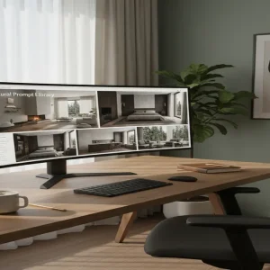 sell midjourney prompts for interior design