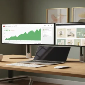 Pinterest traffic arbitrage system
