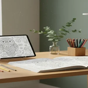 sell ai coloring books on amazon