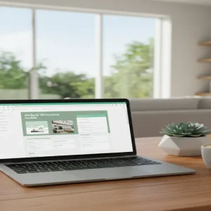 sell airbnb welcome book templates