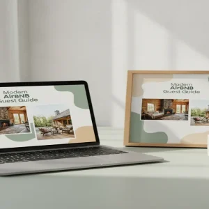 sell airbnb welcome book templates