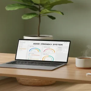 sell ADHD Notion templates online