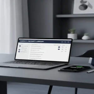 sell prompt libraries to agencies