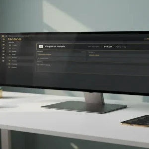 sell automated notion templates