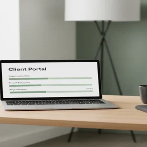 sell high-ticket notion client portals