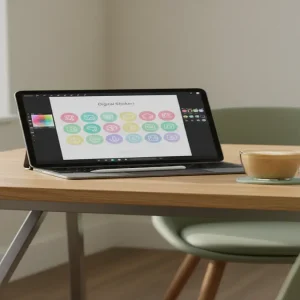 sell digital stickers on etsy