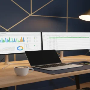 sell custom business dashboards to local companies