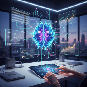 AI micro-niche content income