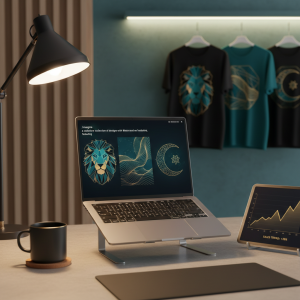 ai print on demand income