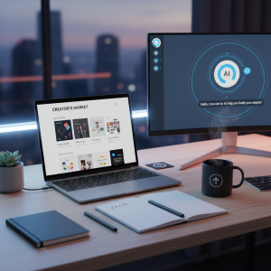 sell ai prompt guides online