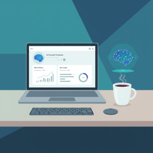 sell AI-powered digital templates