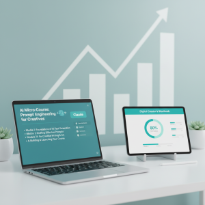 sell hyper-niche AI micro-courses