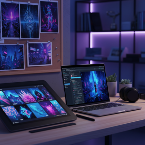 selling custom AI illustrations