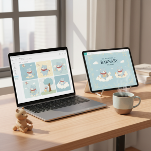 sell AI custom storybooks