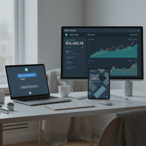 sell AI-generated digital reports