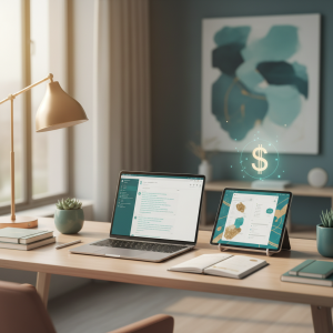 AI generated digital journals