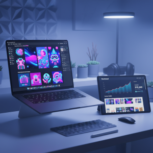 sell AI generated digital art