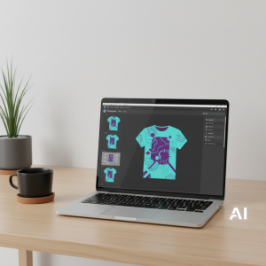 AI generated print on demand income