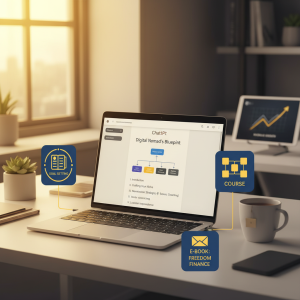 sell AI generated digital products
