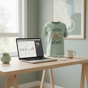 hyper-niche print-on-demand business