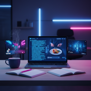 sell AI generated short video concepts
