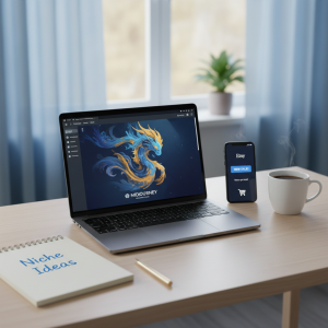 sell AI generated digital products