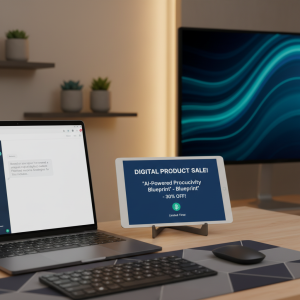 sell AI generated digital products