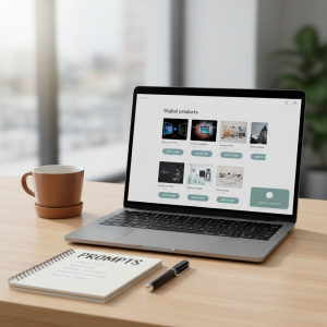 sell AI digital content packages