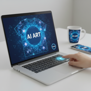 AI generated print on demand designs