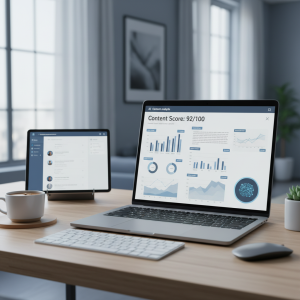 AI powered content audit service