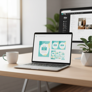 sell canva templates for passive income