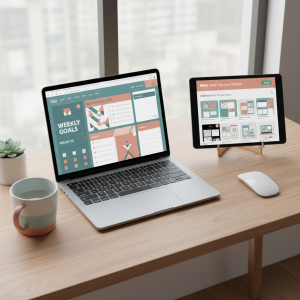 sell AI generated digital planners