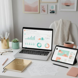 sell digital templates Etsy