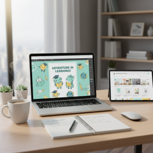 sell AI generated educational worksheets