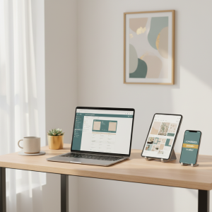 sell digital templates passive income