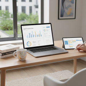 start digital template business