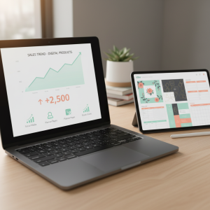 passive income canva templates