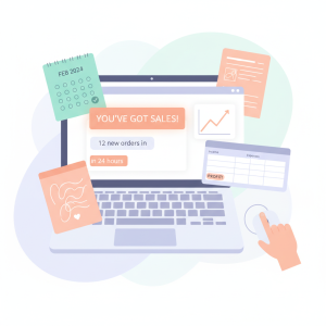 sell printable templates on Etsy