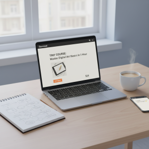 sell tiny courses online