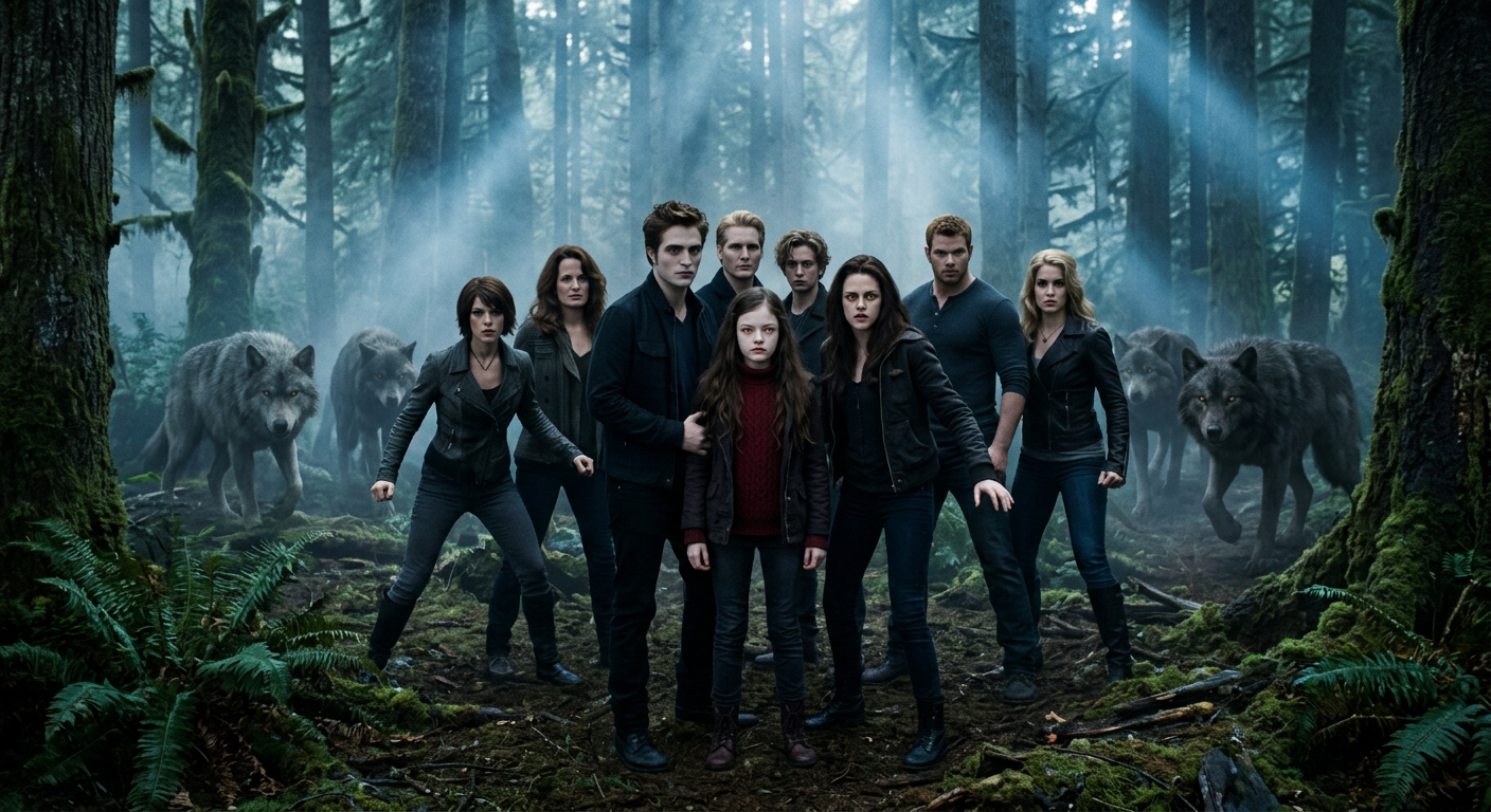 The Twilight Saga: Eternal Dawn scene