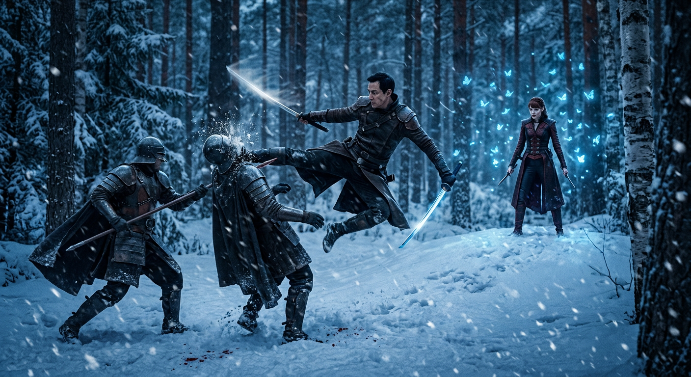 Into the Badlands Season 4 scene