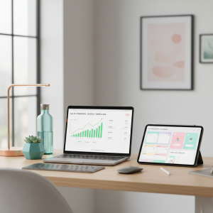 automated digital template income