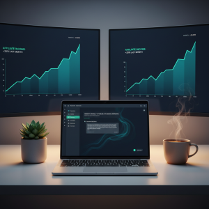 AI generated niche content income